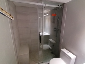 Bathroom Glass Shower Door Installation