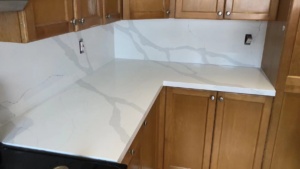 Kitchen Countertop White Installation